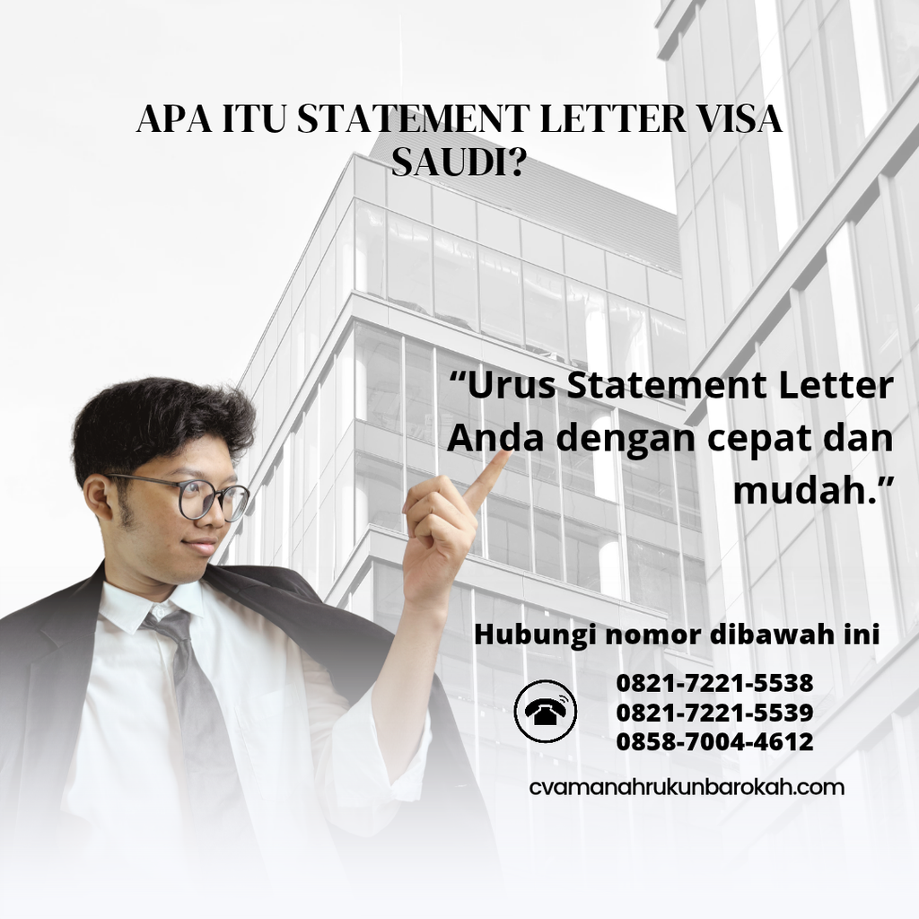 Apa Itu Statement Letter Visa Saudi_ Apa Itu Statement Letter Visa Saudi