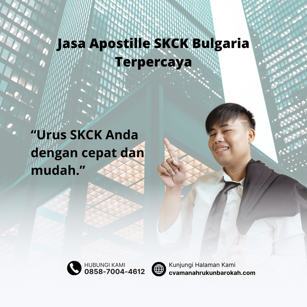 Jasa Apostille SKCK Bulgaria Terpercaya