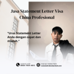 Jasa Statement Letter Visa China Profesional