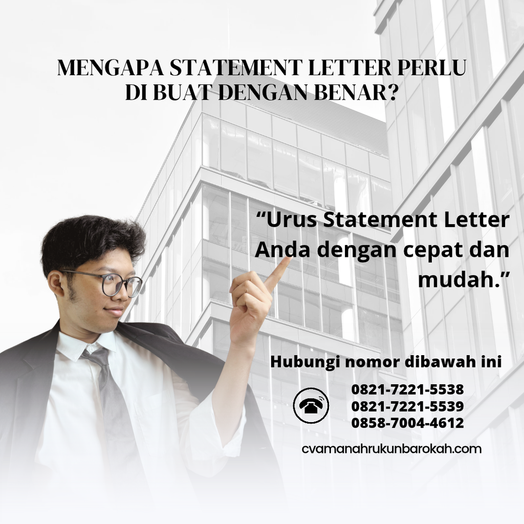 Mengapa Statement Letter Perlu Di buat dengan Benar