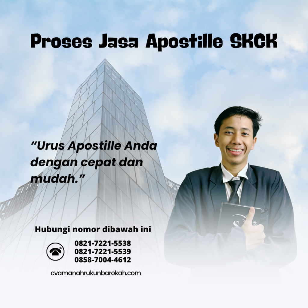 Proses Jasa Apostille SKCK