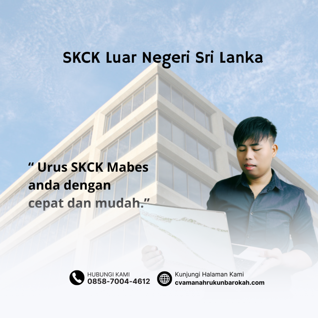 SKCK Luar Negeri Sri Lanka