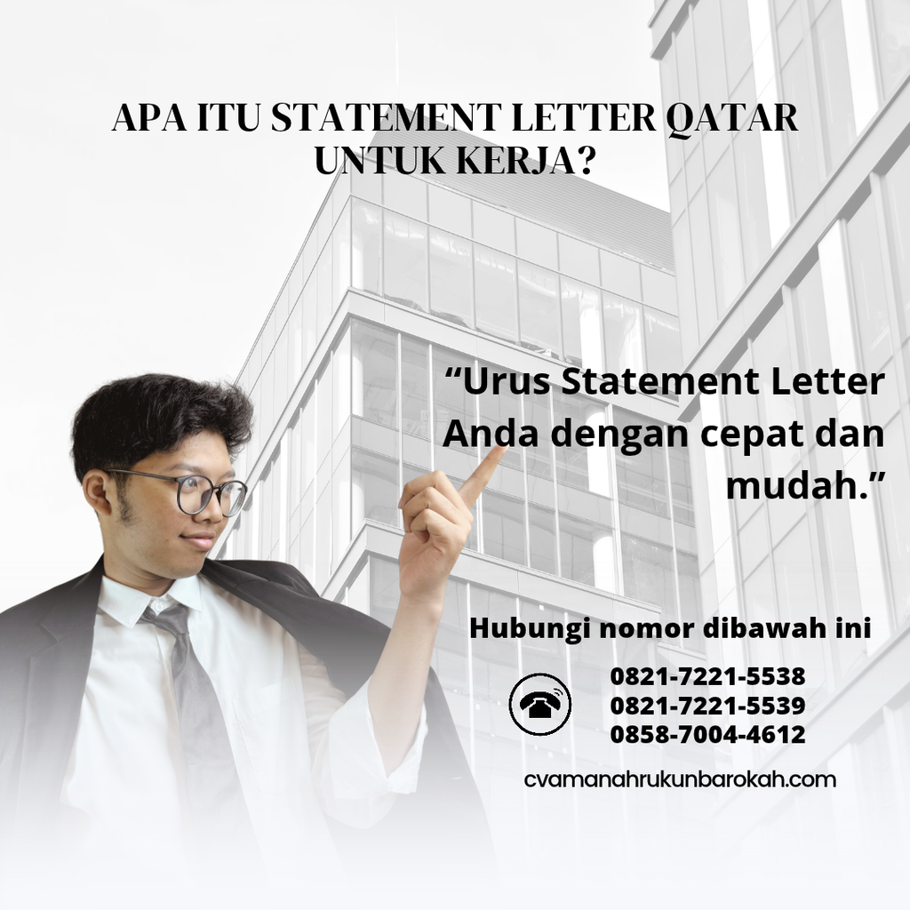Apa Itu Statement Letter Qatar untuk Kerja