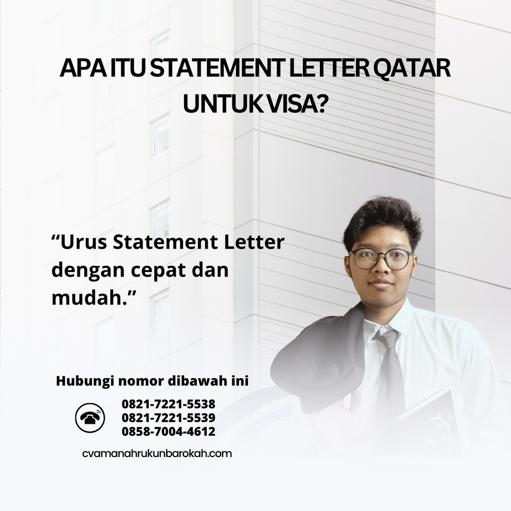 Apa Itu Statement Letter Qatar untuk Visa
