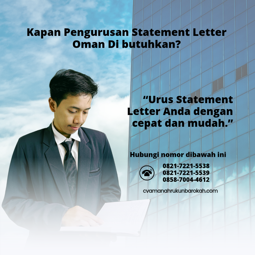 Kapan Pengurusan Statement Letter Oman Di butuhkan_ Kapan Pengurusan Statement Letter Oman Di butuhkan