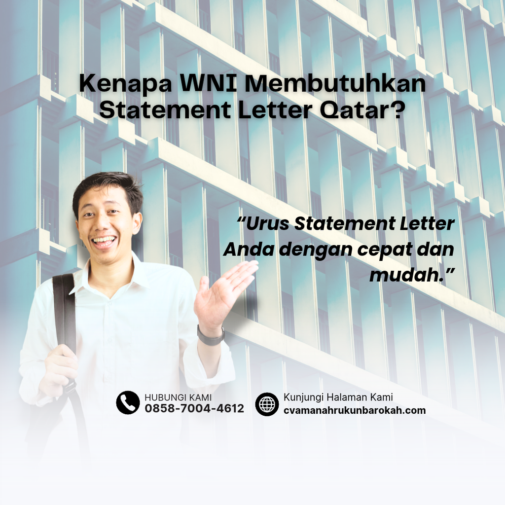 Kenapa WNI Membutuhkan Statement Letter Qatar